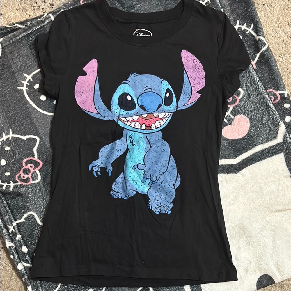 Disney Kids Black Stitch T-Shirt